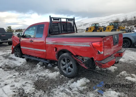 2012 Nissan Titan S из США, поврежденный, VIN 1N6BA0CJ3CN327975